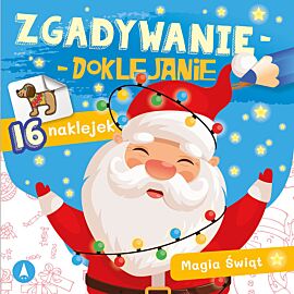 Magia świąt. Zgadywanie-doklejanie