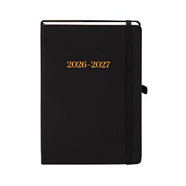 Kalendarz 2026/2027 18 m-cy. A5 TNS czarny