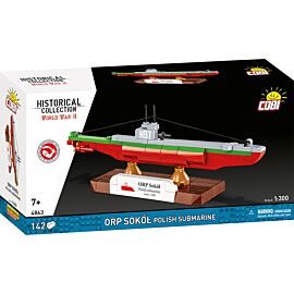 COBI klocki Polish Submarine ORP Sokół COBI-4863