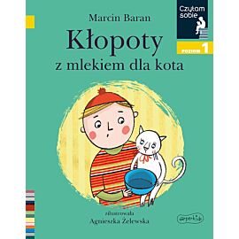 Kłopoty z mlekiem dla kota. Czytam sobie. Poziom 1