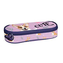Piórnik owalny Cute Corgi PP26CG-013