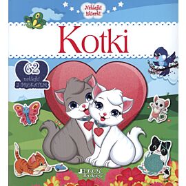 Kotki naklejki iskierki