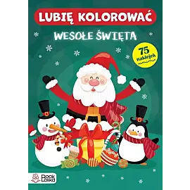 Wesołe święta Lubię kolorować