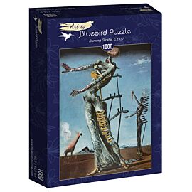 Puzzle 1000 Płonąca żyrafa Salvador Dali 1937