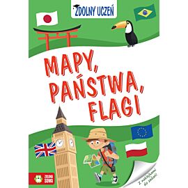 Zdolny uczeń. Mapy, państwa, flagi