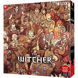 Puzzle 1000 Gaming The Witcher Wiedźmin Birthday