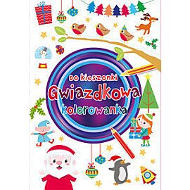 Gwiazdkowa kolorowanka do kieszonki
