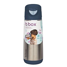 Butelka 500ml termiczna z ustnikiem sportowym Midnight