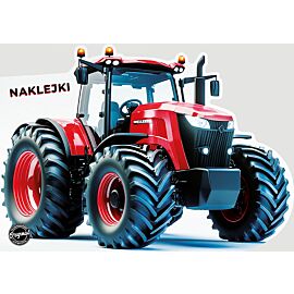 Traktor. Wykrojnik