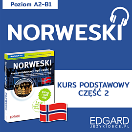 Norweski. Kurs podstawowy mp3 część 2 (audiobook MP3)