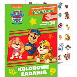 Psi Patrol. Rysowanki z bajecznymi tatuażami