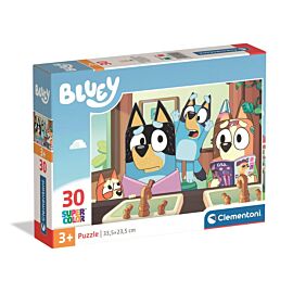 Puzzle 30 Super kolor Bluey 20594