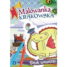 Smok wawelski. Malowanka krakowska