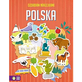 Ozdabiam naklejkami. Polska