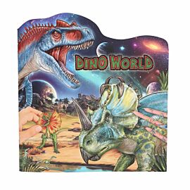 Kolorowanka z naklejkami Dino World 13354A