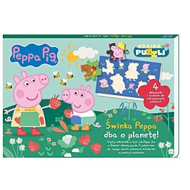 Peppa Pig. Kraina puzzli. Świnka Peppa dba o planetę!