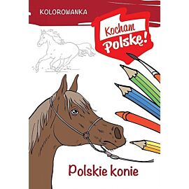 Kolorowanka Polskie konie