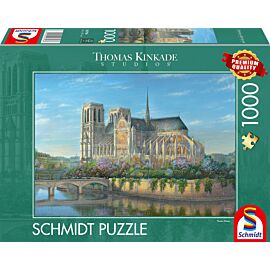 Puzzle 1000 T.Kinkade PQ Katedra Notre Dame Paryż  Francja 113998