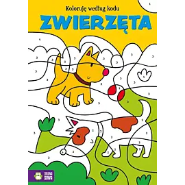 Koloruję według kodu. Zwierzęta