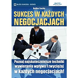 Sukces w każdych negocjacjach (audiobook MP3)