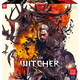 Puzzle 1000 Gaming The Witcher Wiedźmin Monsters