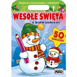 Wesołe święta z bałwankiem
