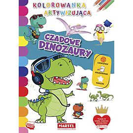 Czadowe dinozaury. Kolorowanka aktywizująca