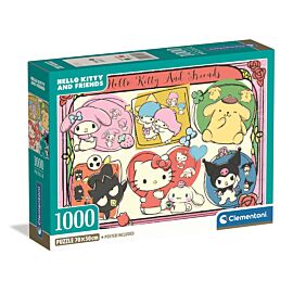 Puzzle 1000 Compact Hello Kitty 37118