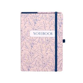 Notes Botanical A5 kratka Kwiatowy