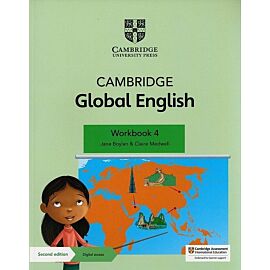 Cambridge Global English Workbook 4 with digital access