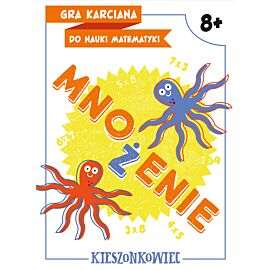 Mnożenie. Gra karciana do nauki matematyki. Kieszonkowiec