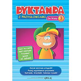 Dyktanda z przysłowiami do klasy 3