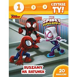 1, 2, 3, czytasz ty! Poziom 1. Spidey i superkumple. Ruszamy na ratunek. Marvel