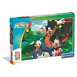 Puzzle 104 Maxi Super kolor Mickey Mouse Clubhouse 25018