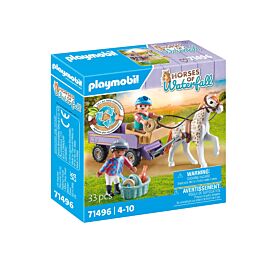 Playmobil Powóz kucyków 71496