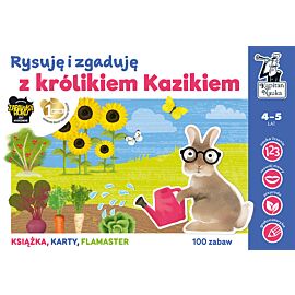 Kapitan Nauka. Rysuję i zgaduję z królikiem Kazikiem