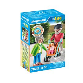 Playmobil Dziadkowie z wnukiem  71613