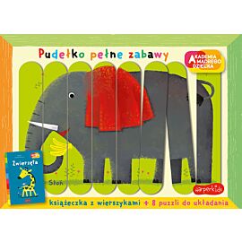 Zwierzęta. Akademia mądrego dziecka. Pudełko pełne zabawy