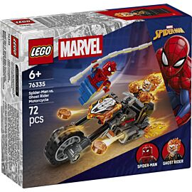 LEGO Super Heroes Spider-Man kontra Ghost Rider na motocyklu 76335