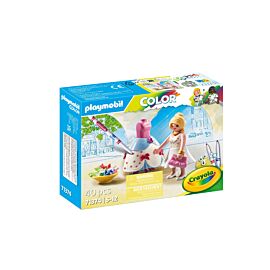 Playmobil PLAYMOBIL Color Modna sukienka 71374
