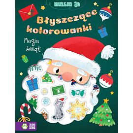 Błyszczące kolorowanki. Magia Świąt