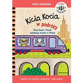 Kicia Kocia w podróży. Kolorowanka