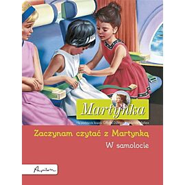 Martynka. W samolocie. Zaczynam czytać z Martynką