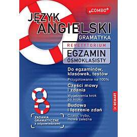 JĘZYK ANGIELSKI. GRAMATYKA. Repetytorium. Egzamin ósmoklasisty. COMBO