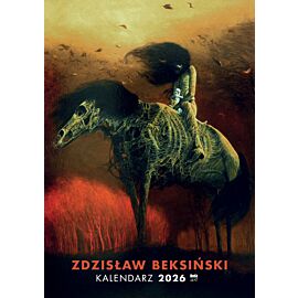 Kalendarz Beksiński 2026 A3 wzór 8