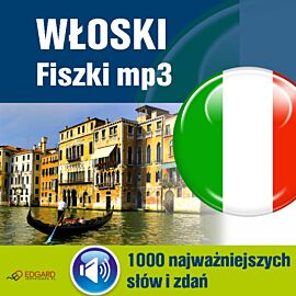 Włoski Fiszki mp3 1000 najważniejszych słów i zdań (audiobook MP3)