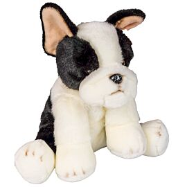 Maskotka Pies Boston Terrier 30cm 84404BS AN01