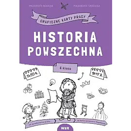 Historia powszechna graficzne karty pracy dla klasy 6