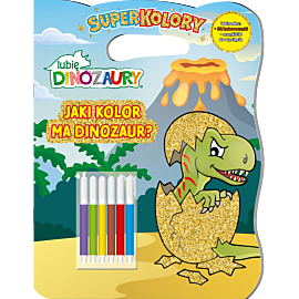 Lubię Dinozaury. Superkolory. Jaki kolor ma dinozaur?