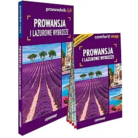 Prowansja i Lazurowe Wybrzeże light przewodnik + mapa